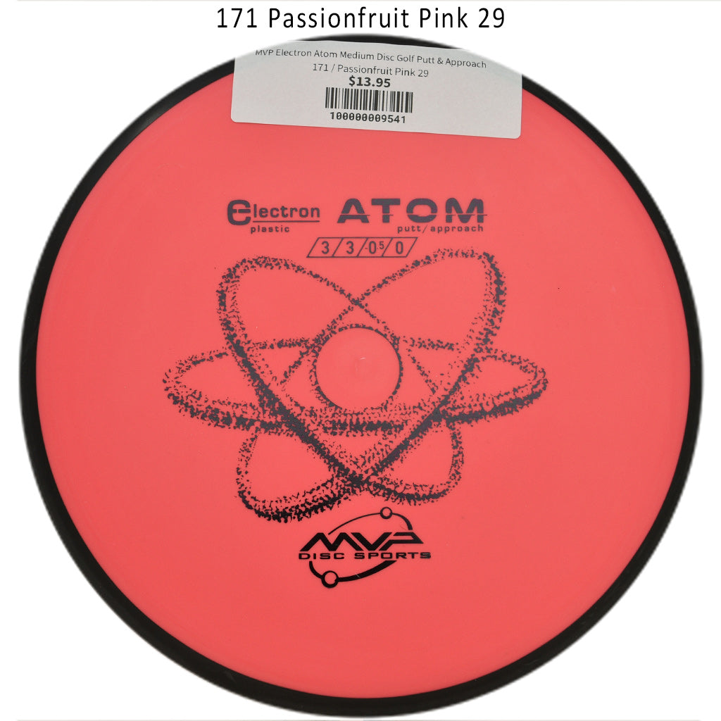 mvp-electron-atom-medium-disc-golf-putt-approach 171 Passionfruit Pink 29