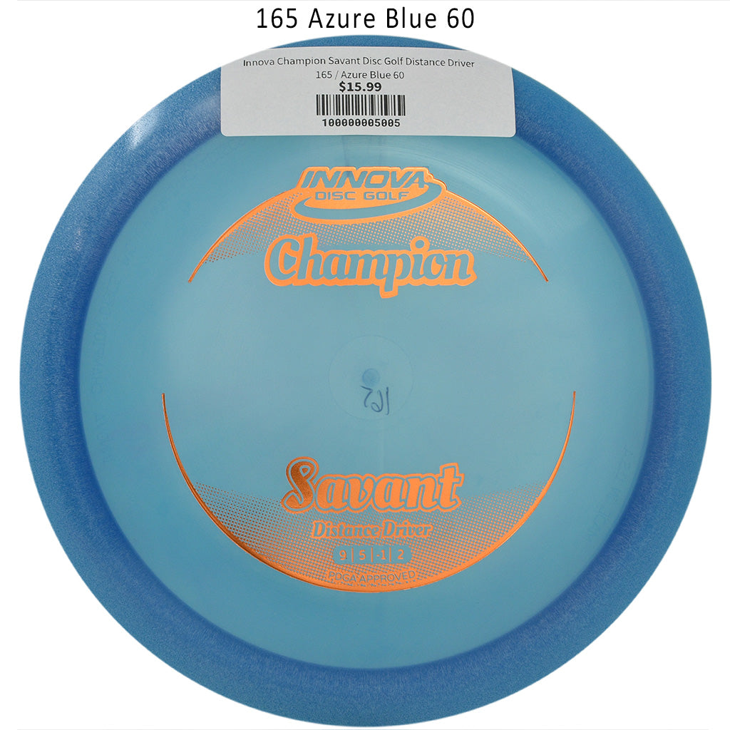 innova-champion-savant-disc-golf-distance-driver 165 Azure Blue 60