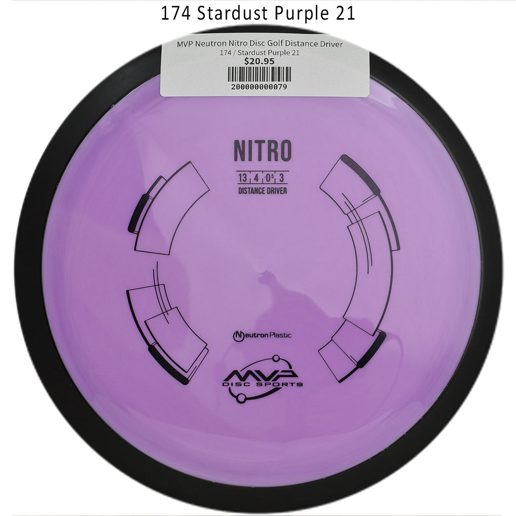 mvp-neutron-nitro-disc-golf-distance-driver 174 Stardust Purple 21 