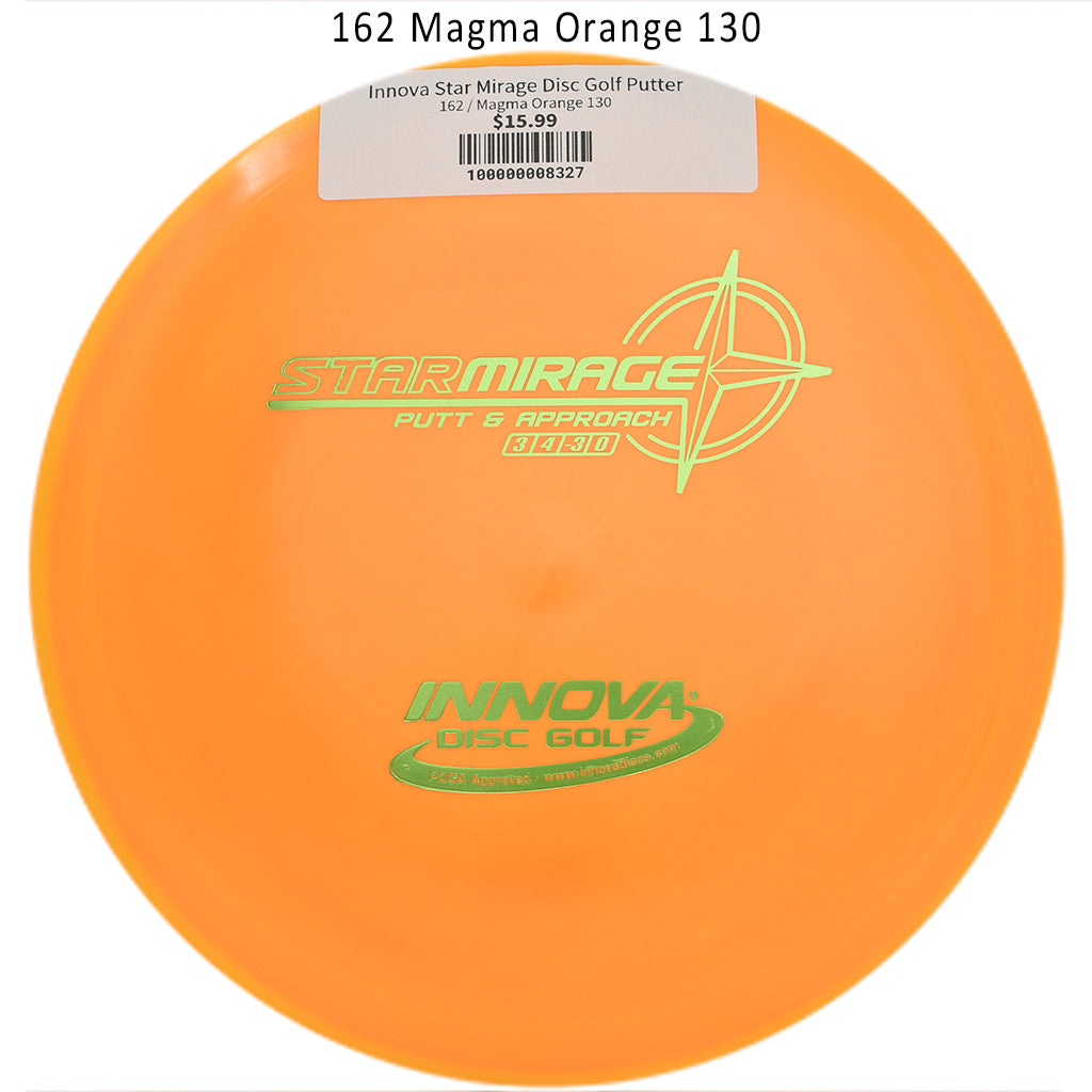 innova-star-mirage-disc-golf-putter 162 Magma Orange 130
