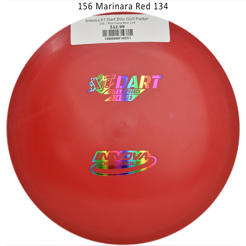 innova-xt-dart-disc-golf-putter 156 Marinara Red 134