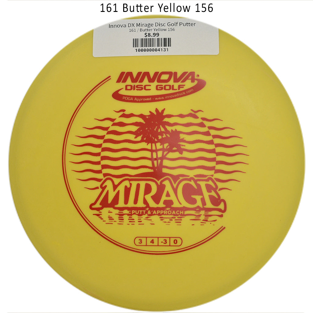 innova-dx-mirage-disc-golf-putter 161 Butter Yellow 156