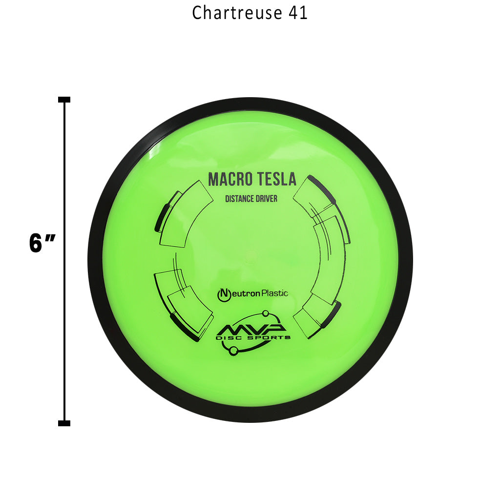 mvp-neutron-tesla-macro-disc-golf-mini-marker Chartreuse 41 