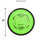 mvp-neutron-tesla-macro-disc-golf-mini-marker Chartreuse 41 