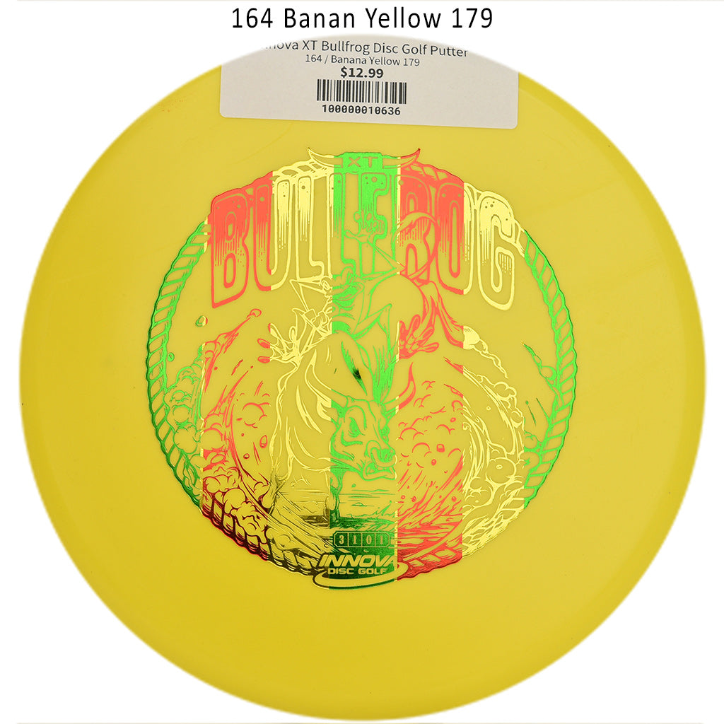 innova-xt-bullfrog-disc-golf-putter 164 Banana Yellow 179
