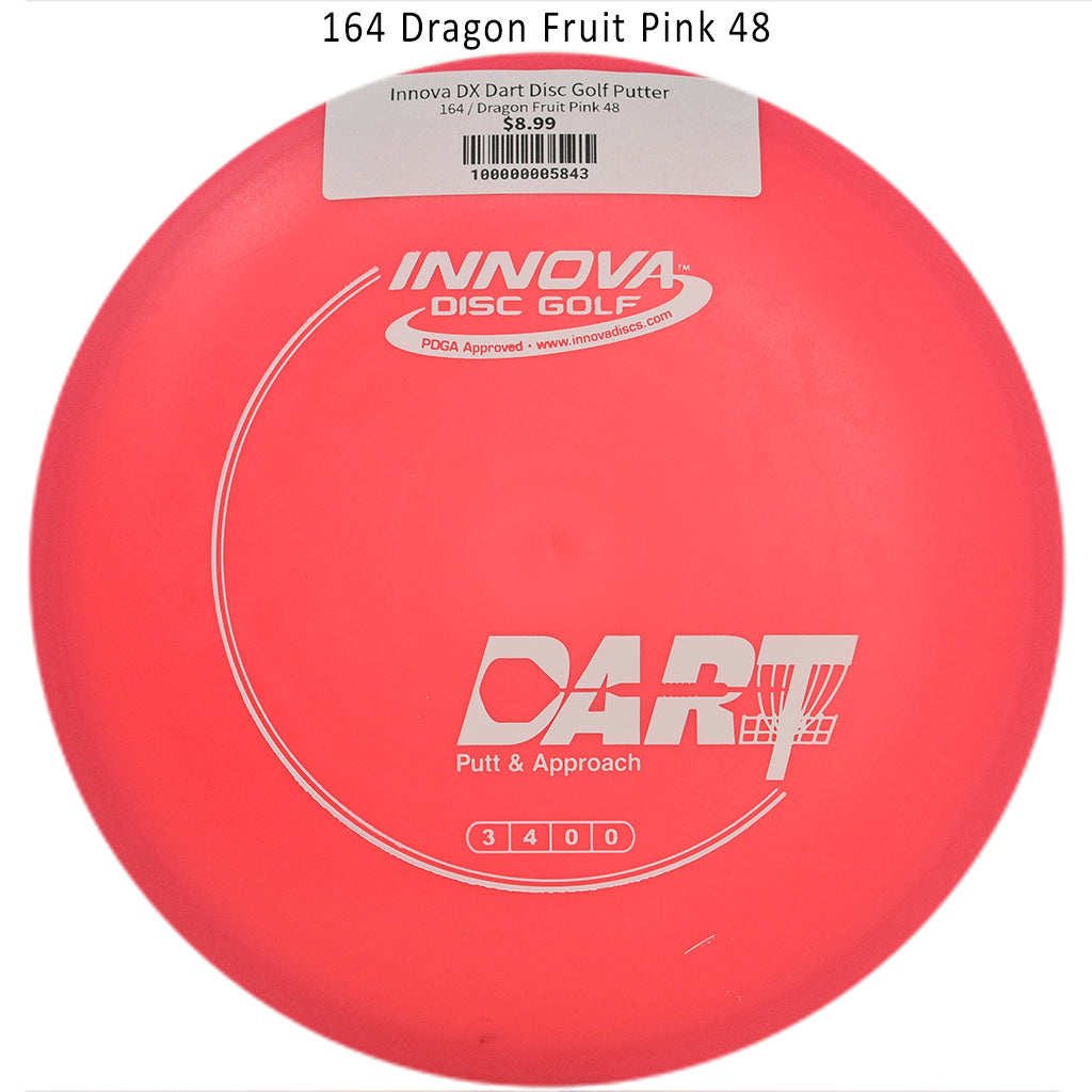 innova-dx-dart-disc-golf-putter 164 Dragon Fruit Pink 48 