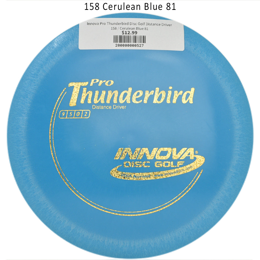 innova-pro-thunderbird-disc-golf-distance-driver 158 Cerulean Blue 81 