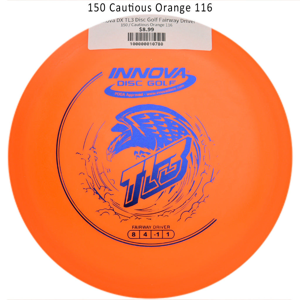 innova-dx-tl3-disc-golf-fairway-driver 150 Cautious Orange 116