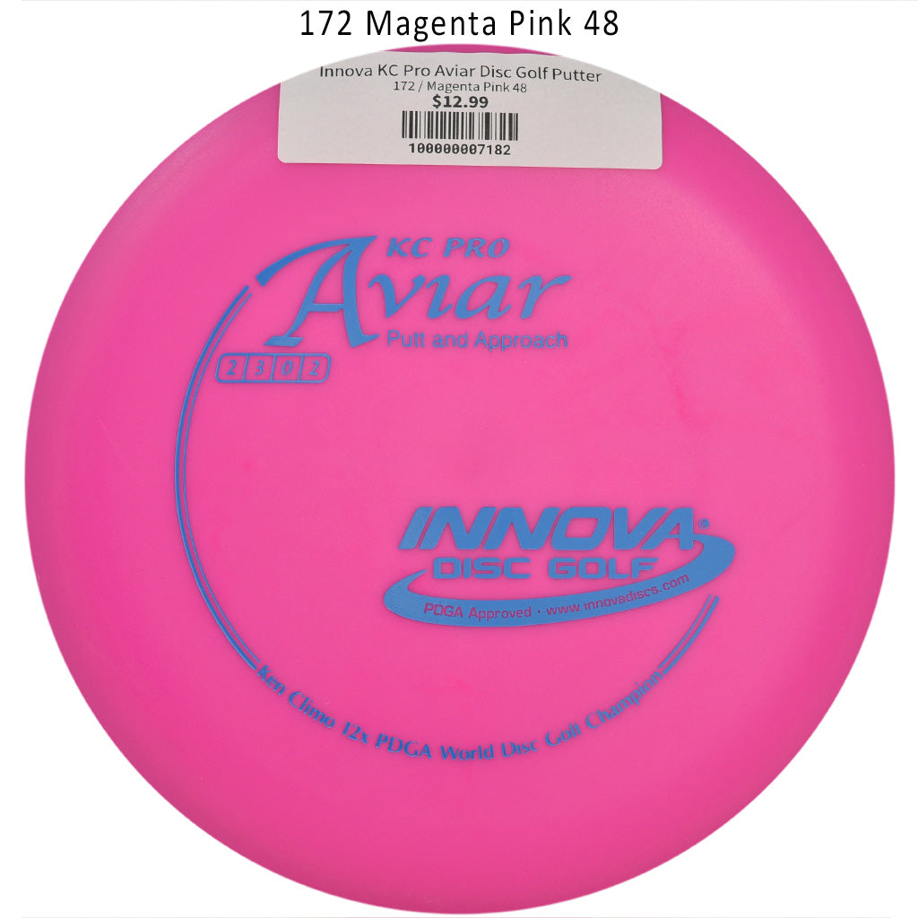 innova-kc-pro-aviar-disc-golf-putter 172 Magenta Pink 48