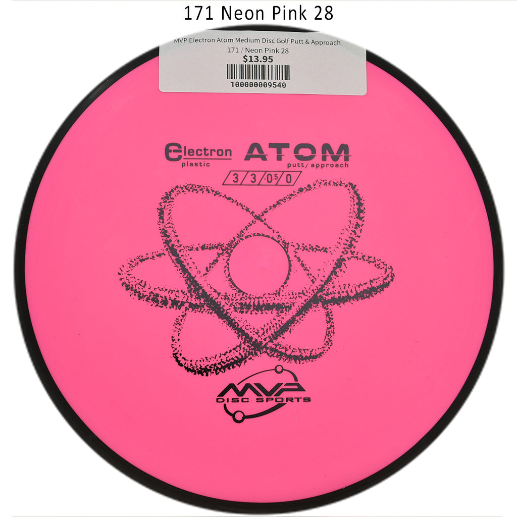 mvp-electron-atom-medium-disc-golf-putt-approach 171 Neon Pink 28
