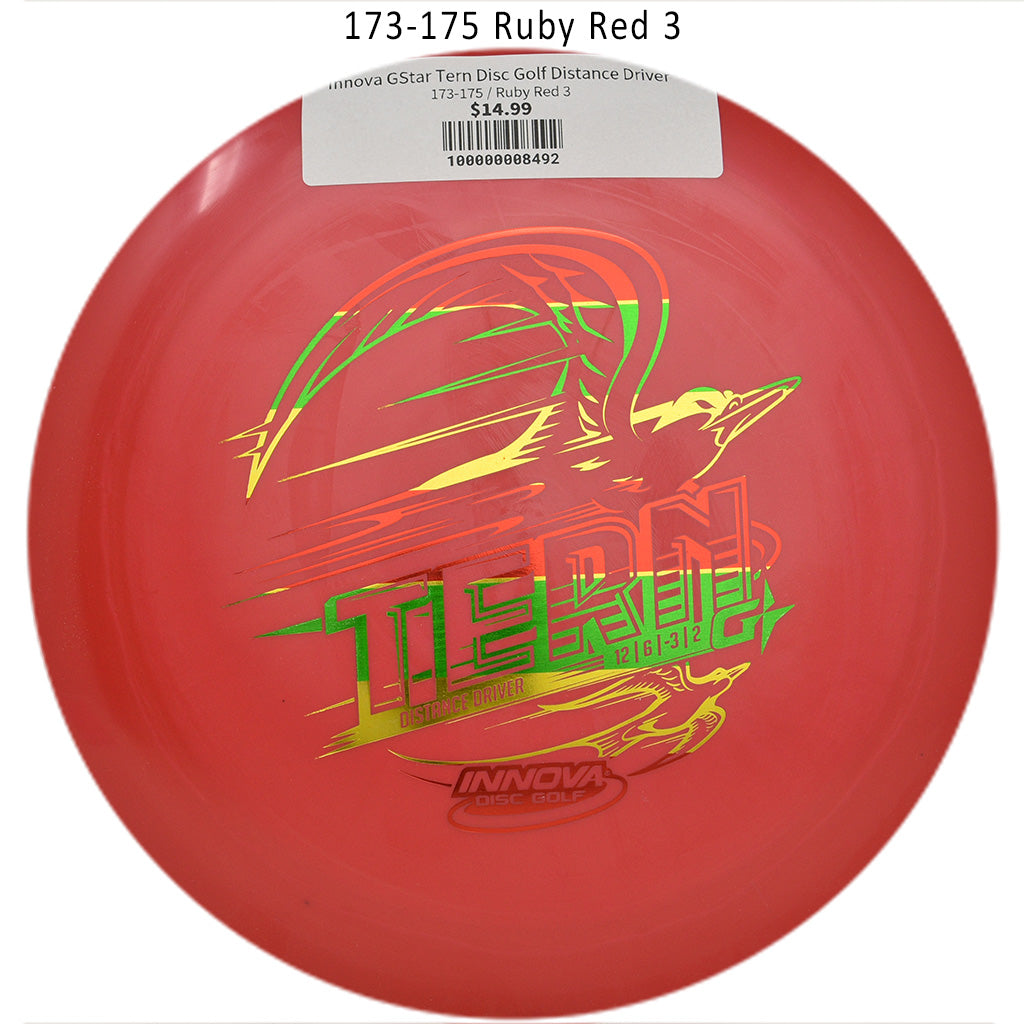 innova-gstar-tern-disc-golf-distance-driver 173-175 Ruby Red 3 
