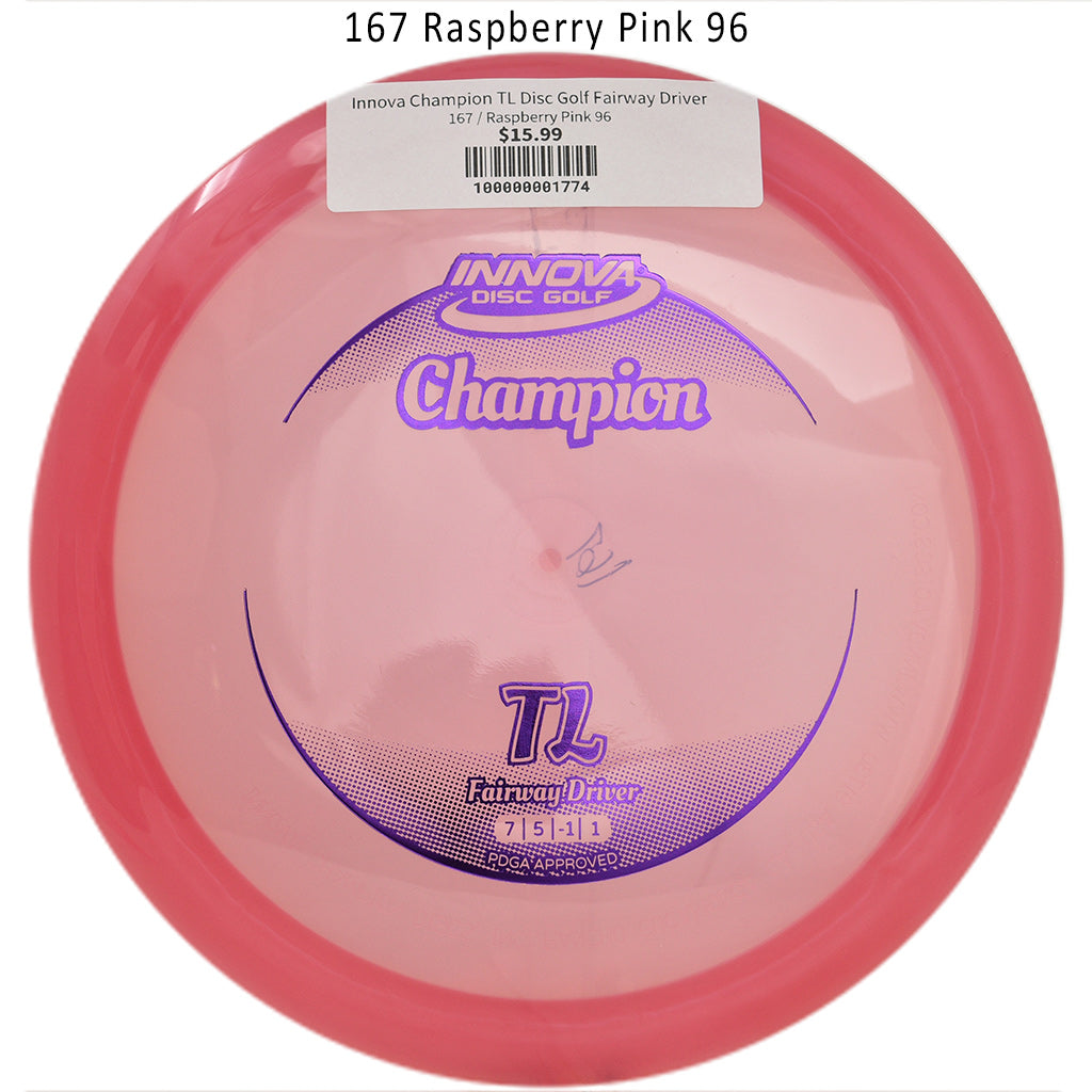 innova-champion-tl-disc-golf-fairway-driver 167 Raspberry Pink 96 