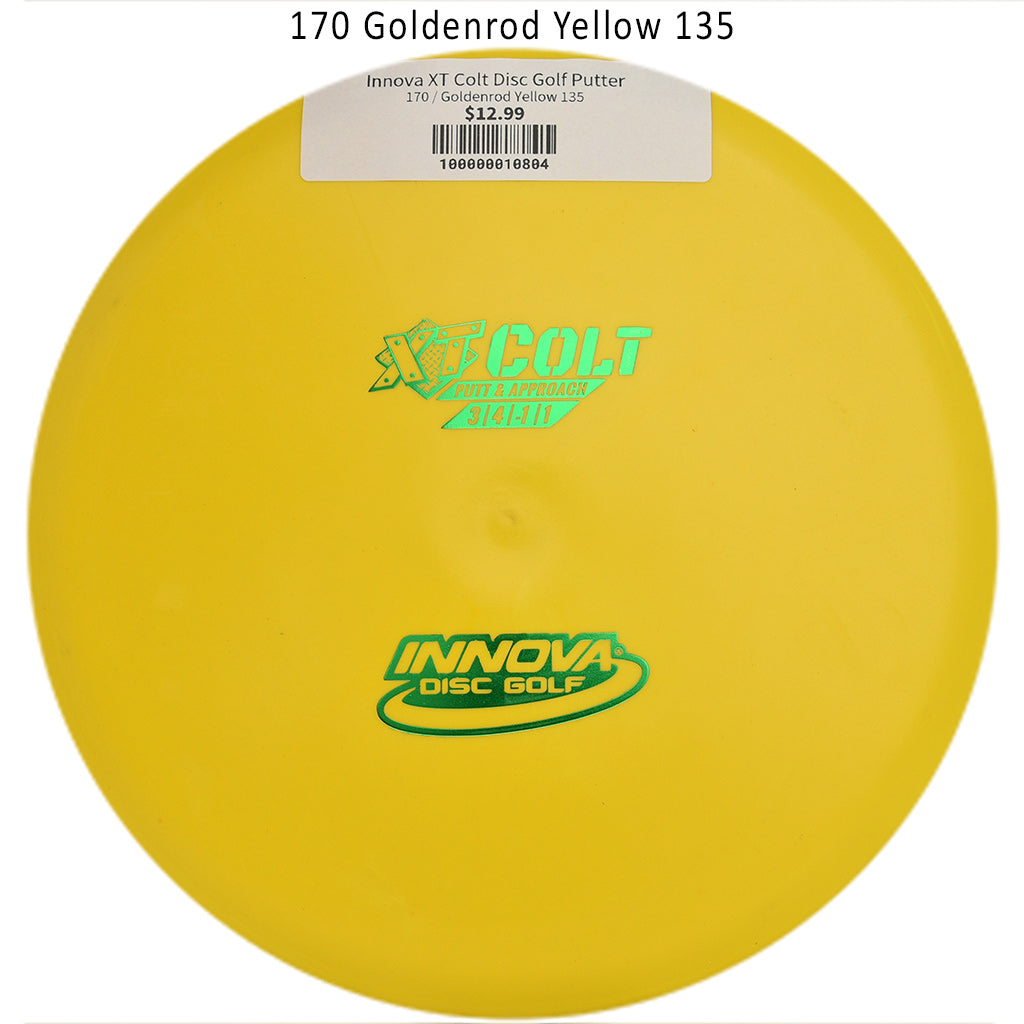 innova-xt-colt-disc-golf-putter 170 Goldenrod Yellow 135 