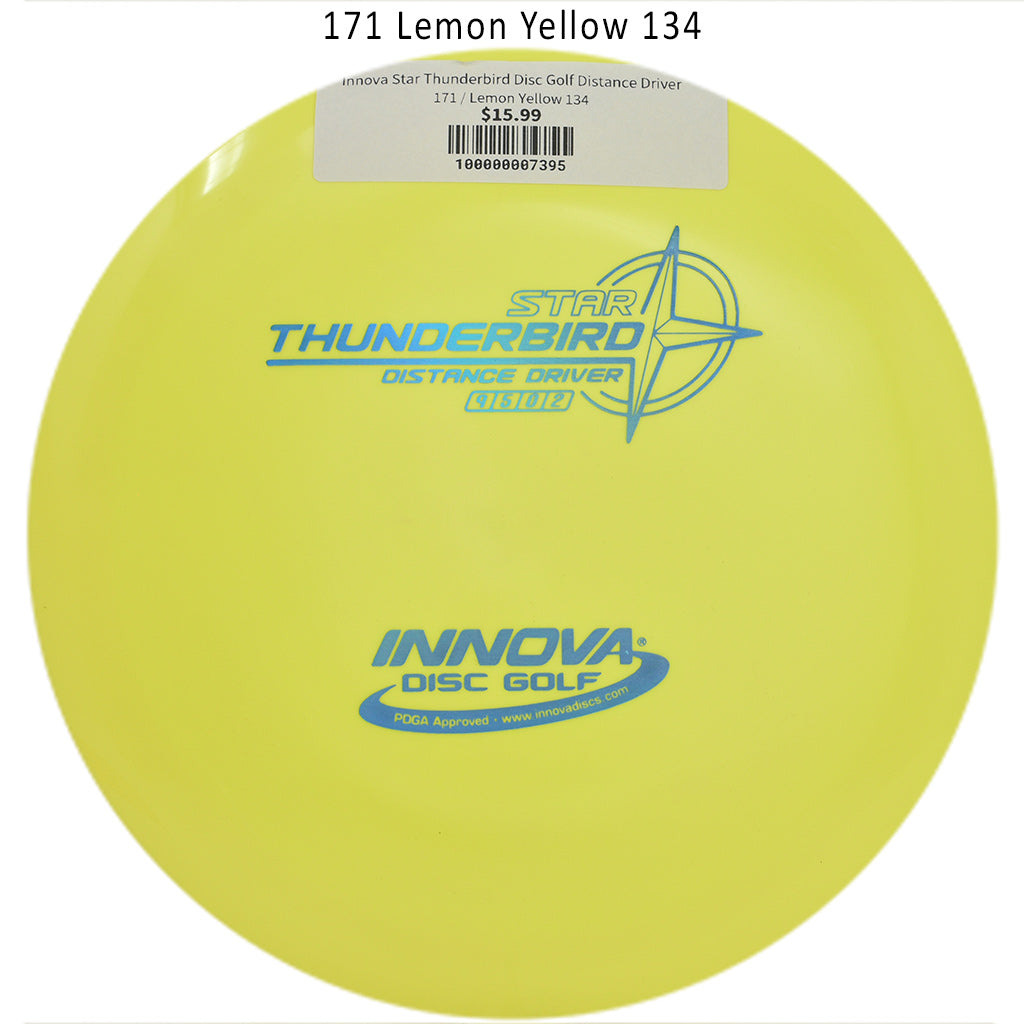 innova-star-thunderbird-disc-golf-distance-driver 171 Lemon Yellow 134