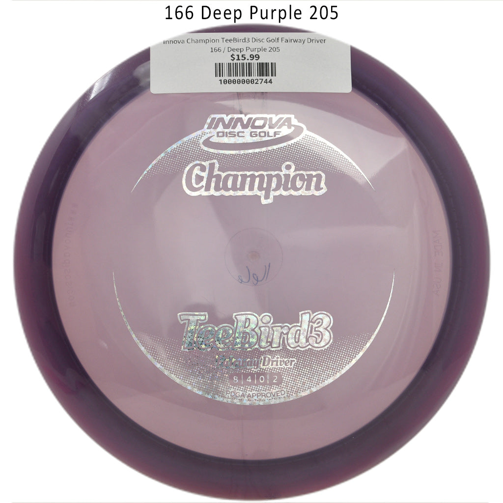innova-champion-teebird3-disc-golf-fairway-driver 166 Deep Purple 205
