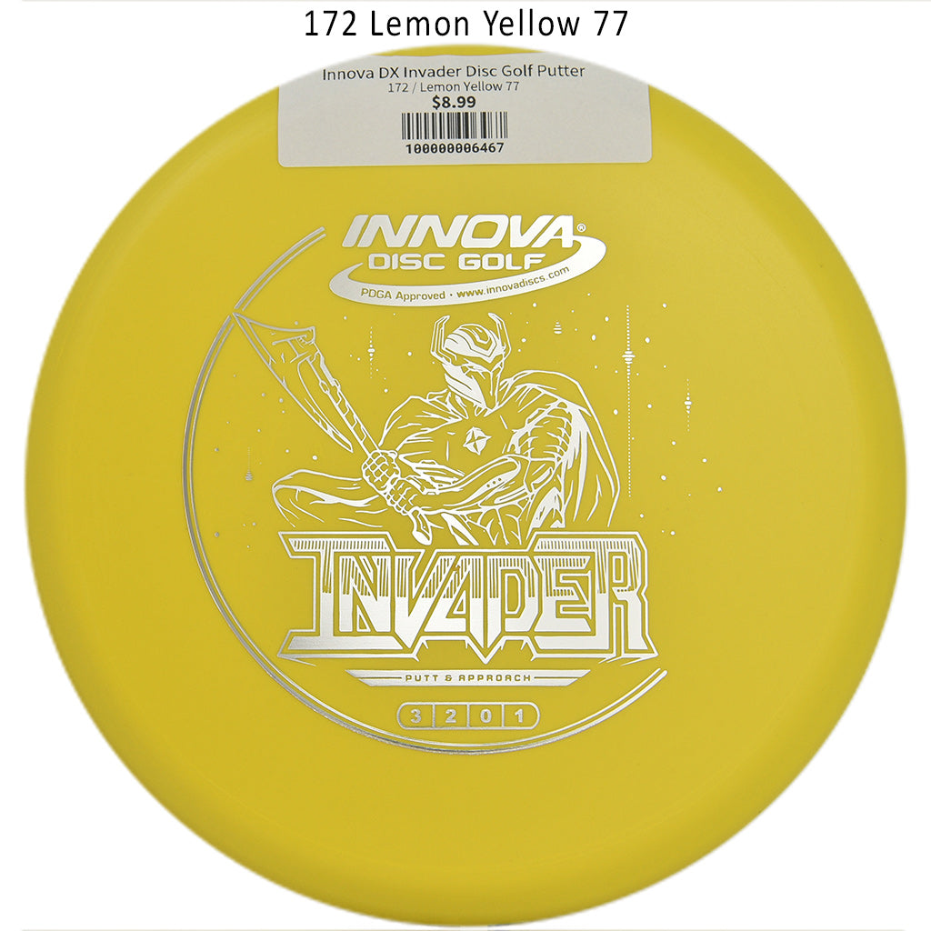 innova-dx-invader-disc-golf-putter 172 Lemon Yellow 77