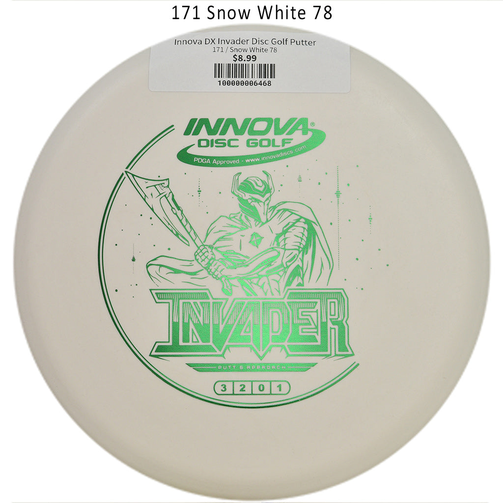 innova-dx-invader-disc-golf-putter 171 Snow White 78
