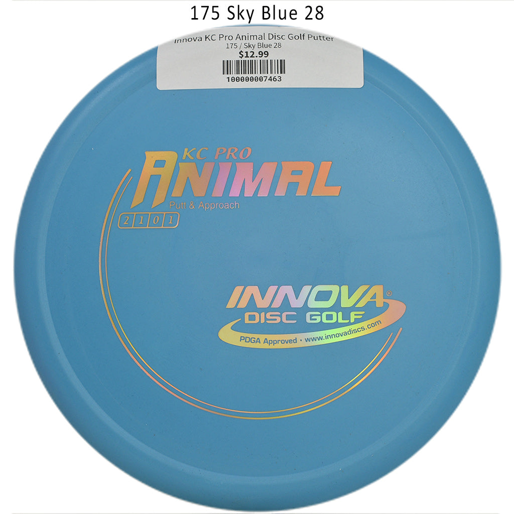 innova-kc-pro-animal-disc-golf-putter 175 Sky Blue 28