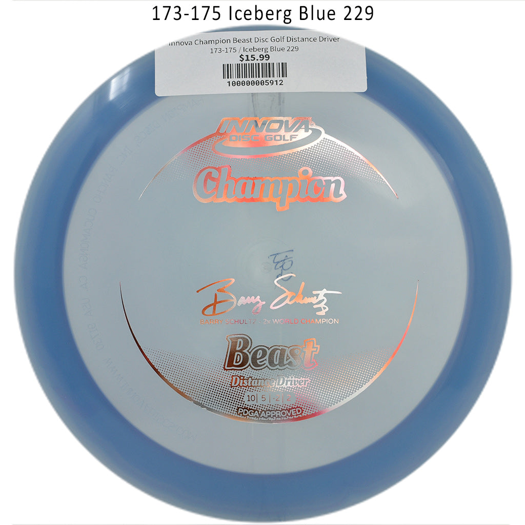 innova-champion-beast-disc-golf-distance-driver 173-175 Iceberg Blue 229
