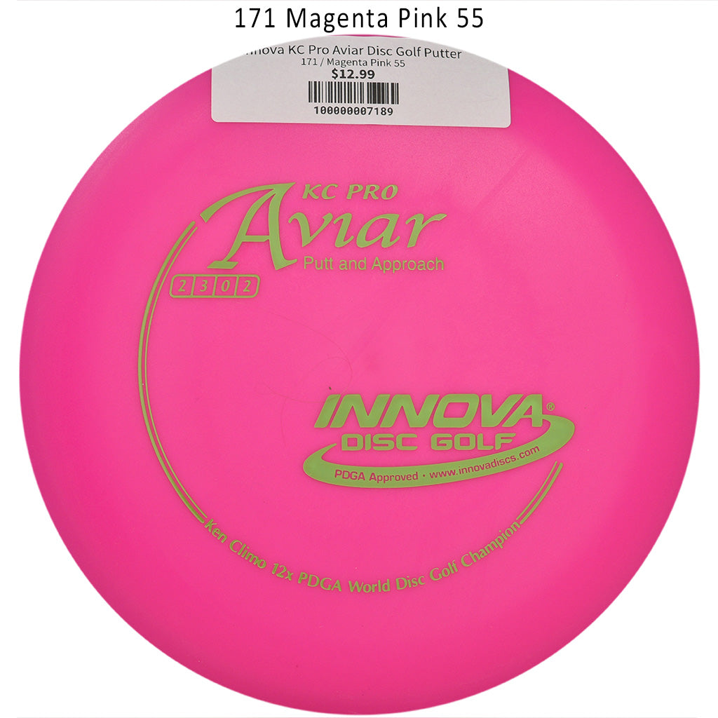 innova-kc-pro-aviar-disc-golf-putter 171 Magenta Pink 55