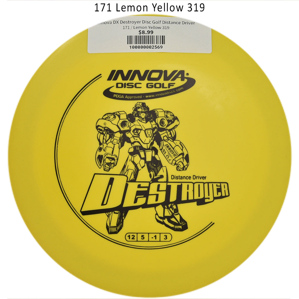 innova-dx-destroyer-disc-golf-distance-driver 171 Lemon Yellow 319 