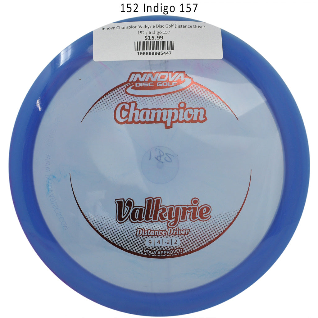 innova-champion-valkyrie-disc-golf-distance-driver 152 Indigo 157