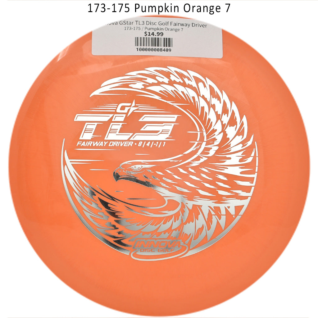 innova-gstar-tl3-disc-golf-fairway-driver 173-175 Pumpkin Orange 7