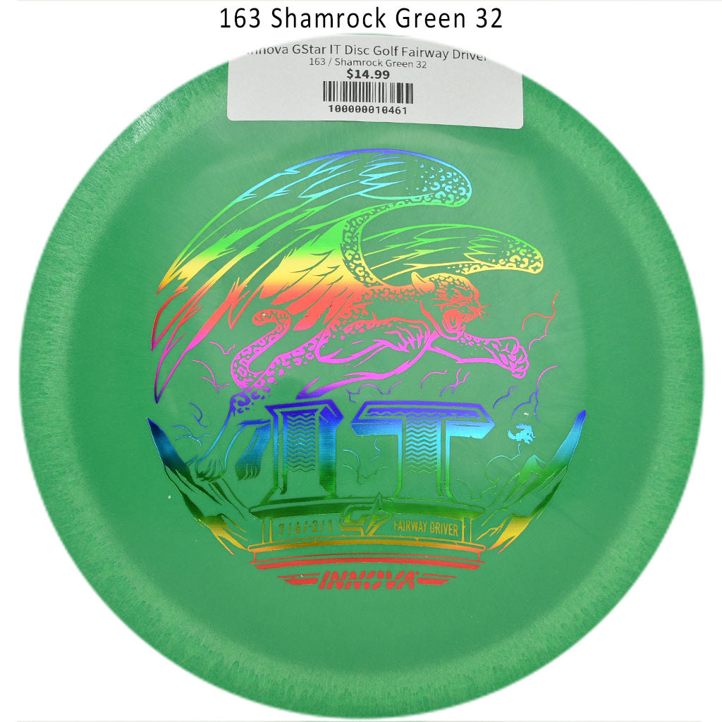 innova-gstar-it-disc-golf-fairway-driver 163 Shamrock Green 32 
