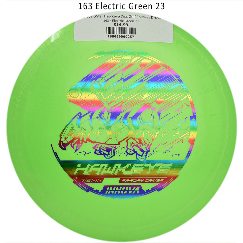 innova-gstar-hawkeye-disc-golf-fairway-driver 163 Electric Green 23 