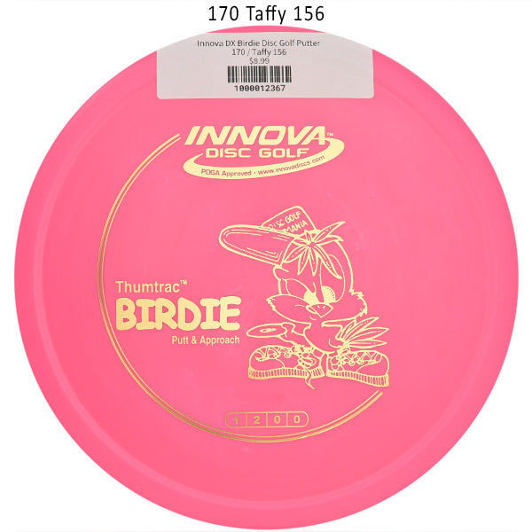innova-dx-birdie-disc-golf-putter 170 Taffy 156 