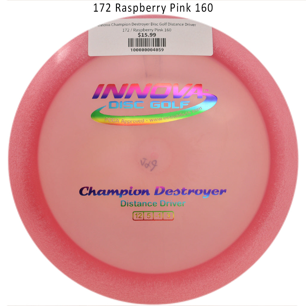 innova-champion-destroyer-disc-golf-distance-driver 172 Raspberry Pink 160