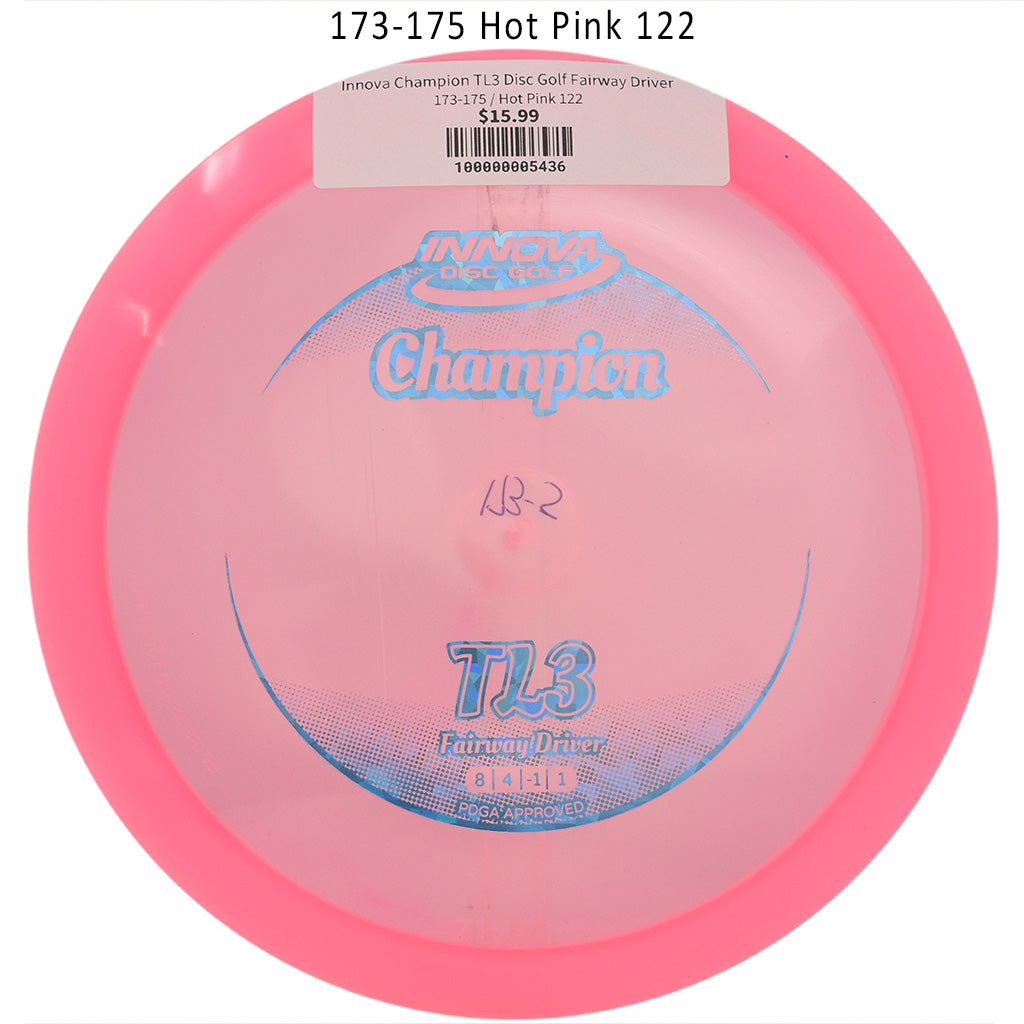innova-champion-tl3-disc-golf-fairway-driver 173-175 Hot Pink 122