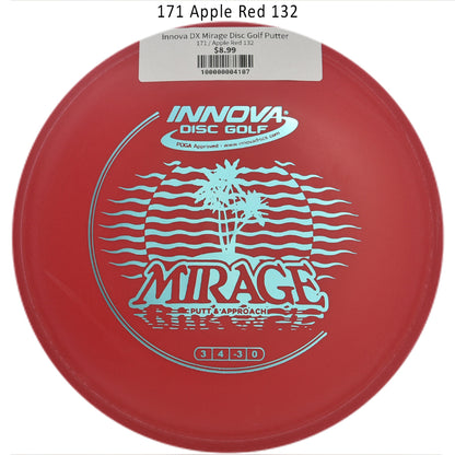 innova-dx-mirage-disc-golf-putter 171 Apple Red 132 