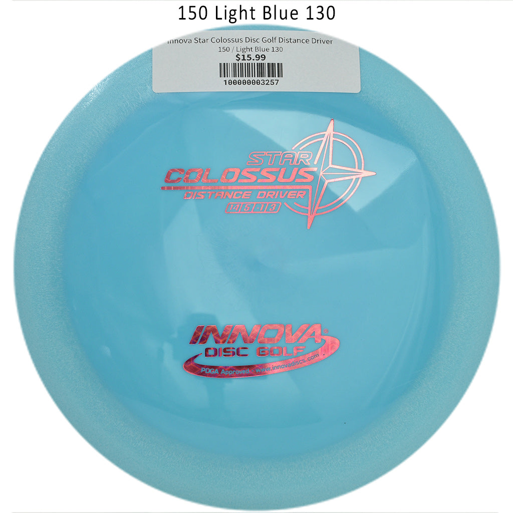 innova-star-colossus-disc-golf-distance-driver 150 Light Blue 110