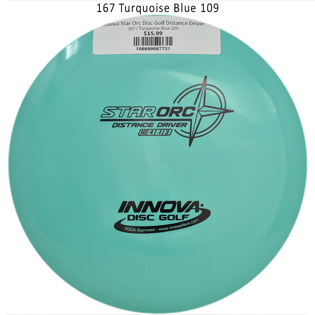 innova-star-orc-disc-golf-distance-driver 167 Turquoise Blue 109