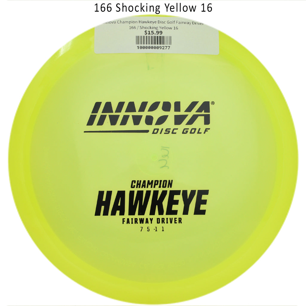 innova-champion-hawkeye-disc-golf-fairway-driver 166 Shocking Yellow 16