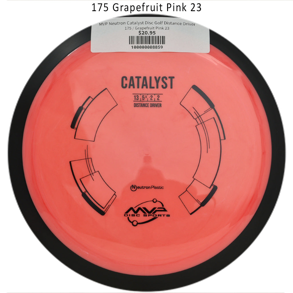 mvp-neutron-catalyst-disc-golf-distance-driver 175 Grapefruit Pink 23 