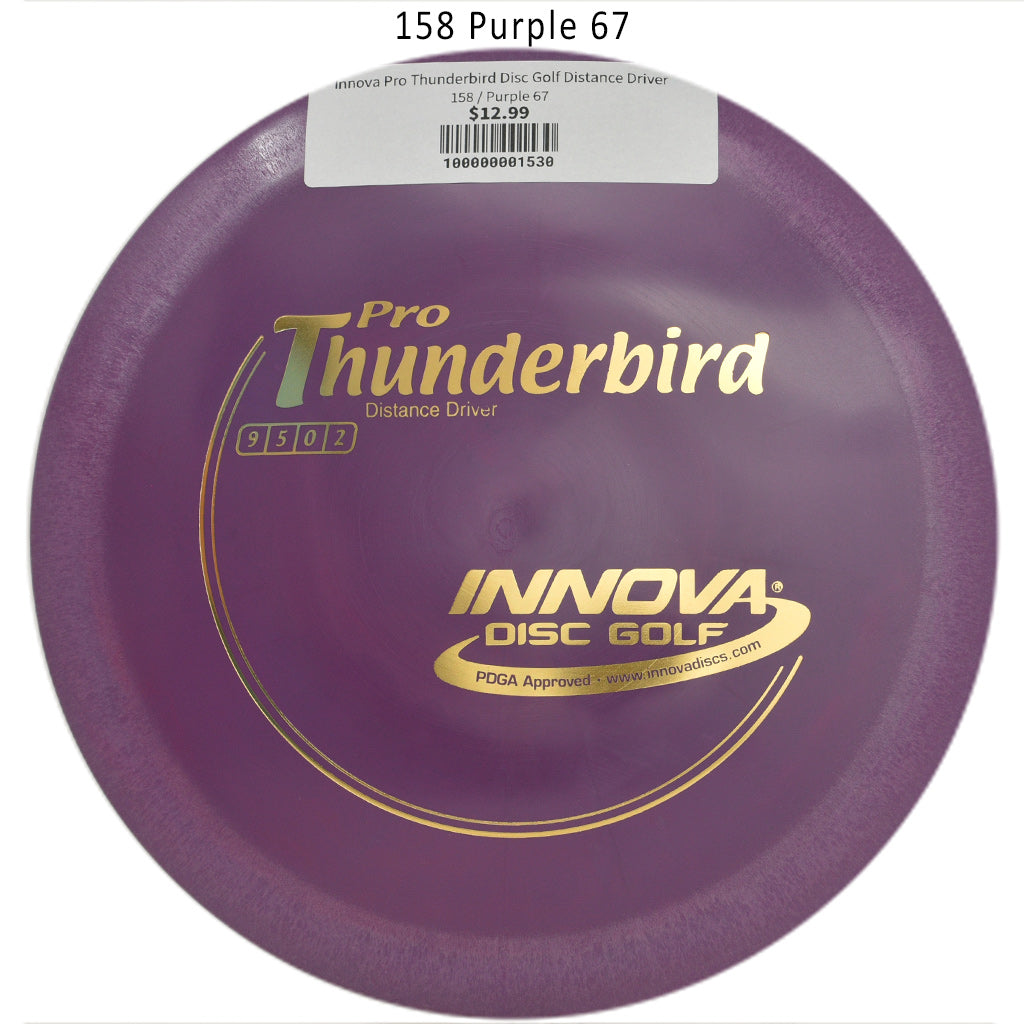innova-pro-thunderbird-disc-golf-distance-driver 158 Purple 67 