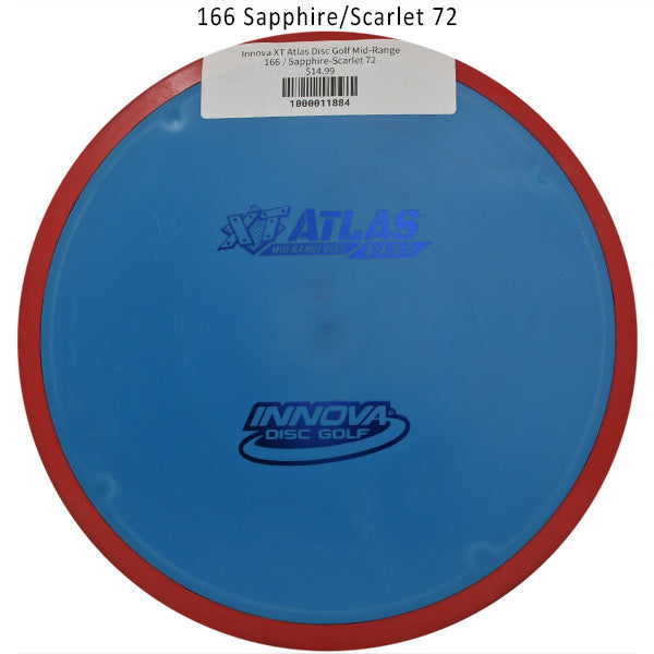 innova-xt-atlas-disc-golf-mid-range 166 Sapphire-Scarlet 72