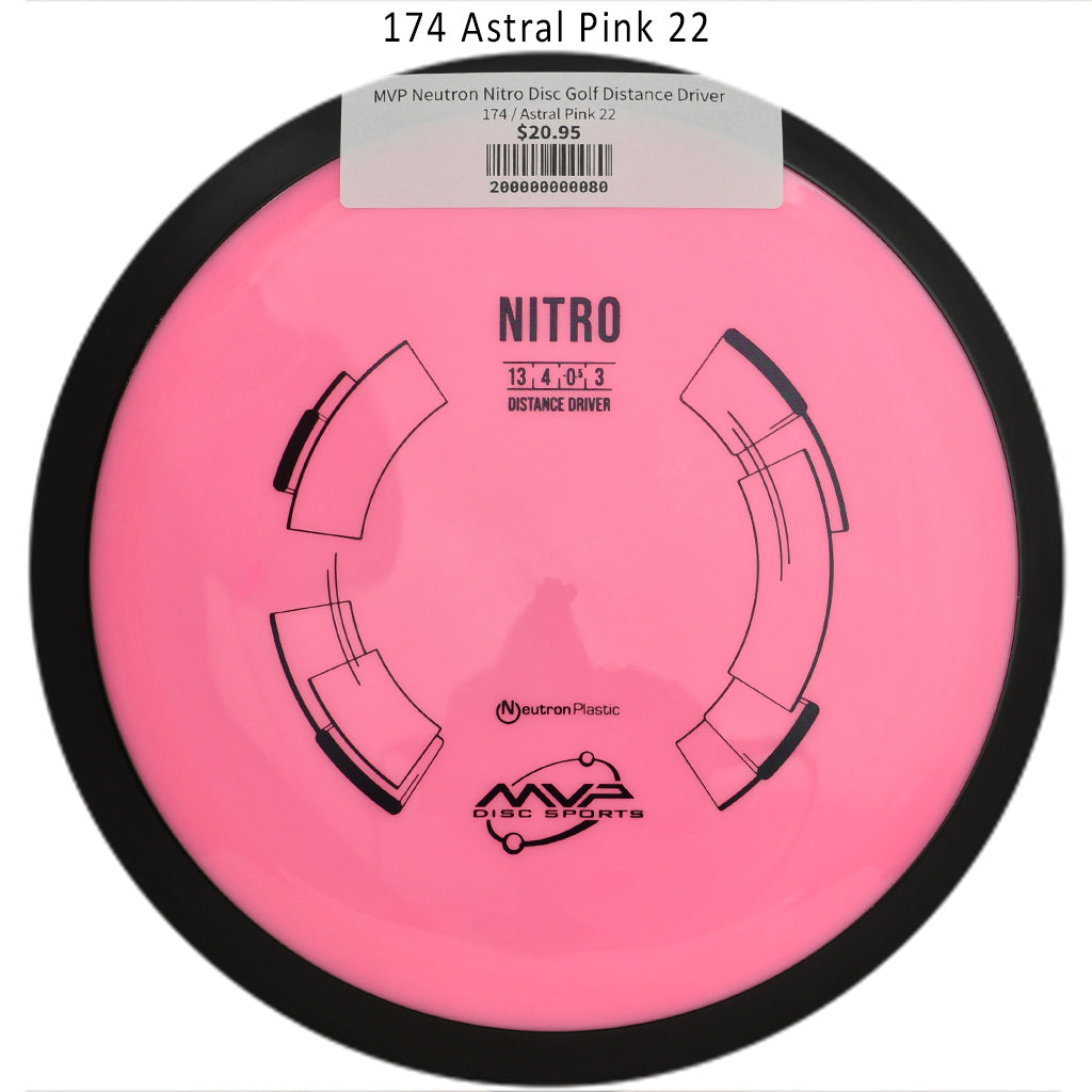 mvp-neutron-nitro-disc-golf-distance-driver 174 Astral Pink 22 