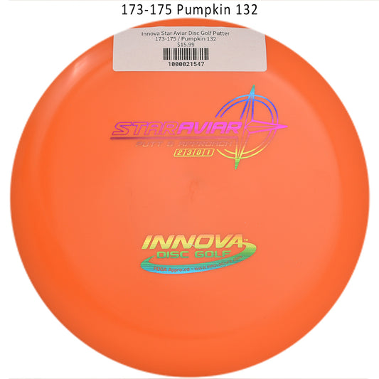 innova-star-aviar-disc-golf-putter 173-175 Pumpkin 132