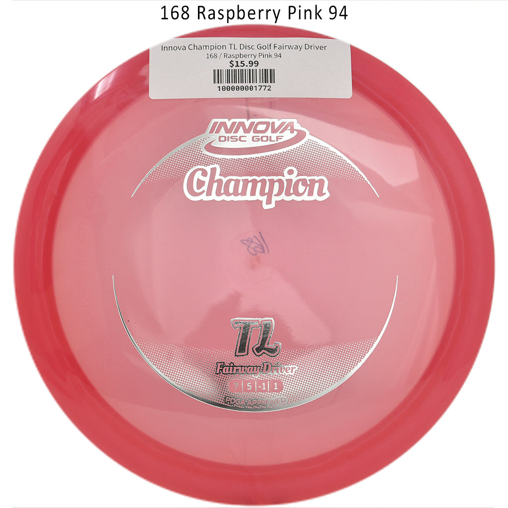 innova-champion-tl-disc-golf-fairway-driver 168 Raspberry Pink 94 