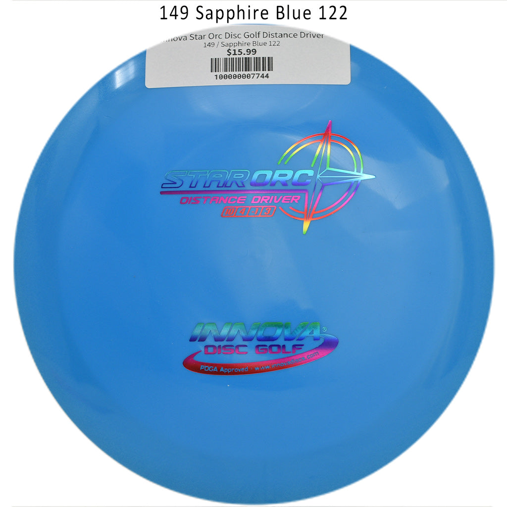 innova-star-orc-disc-golf-distance-driver 149 Sapphire Blue 122