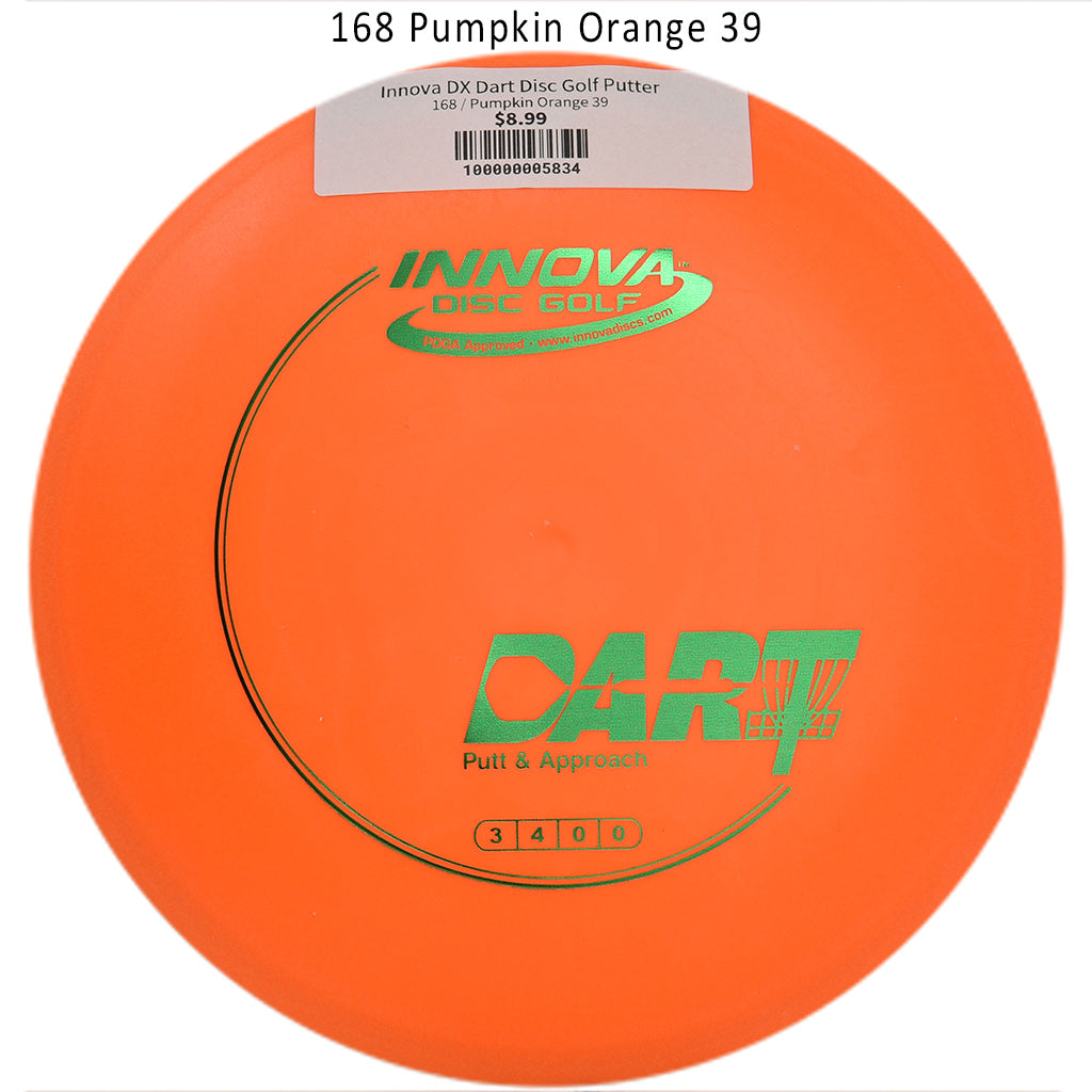 innova-dx-dart-disc-golf-putter 168 Pumpkin Orange 39 