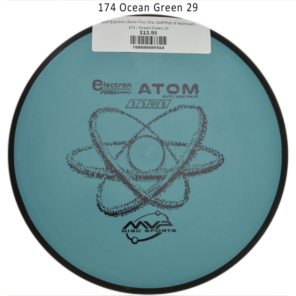 mvp-electron-atom-firm-disc-golf-putt-approach 174 Ocean Green 29