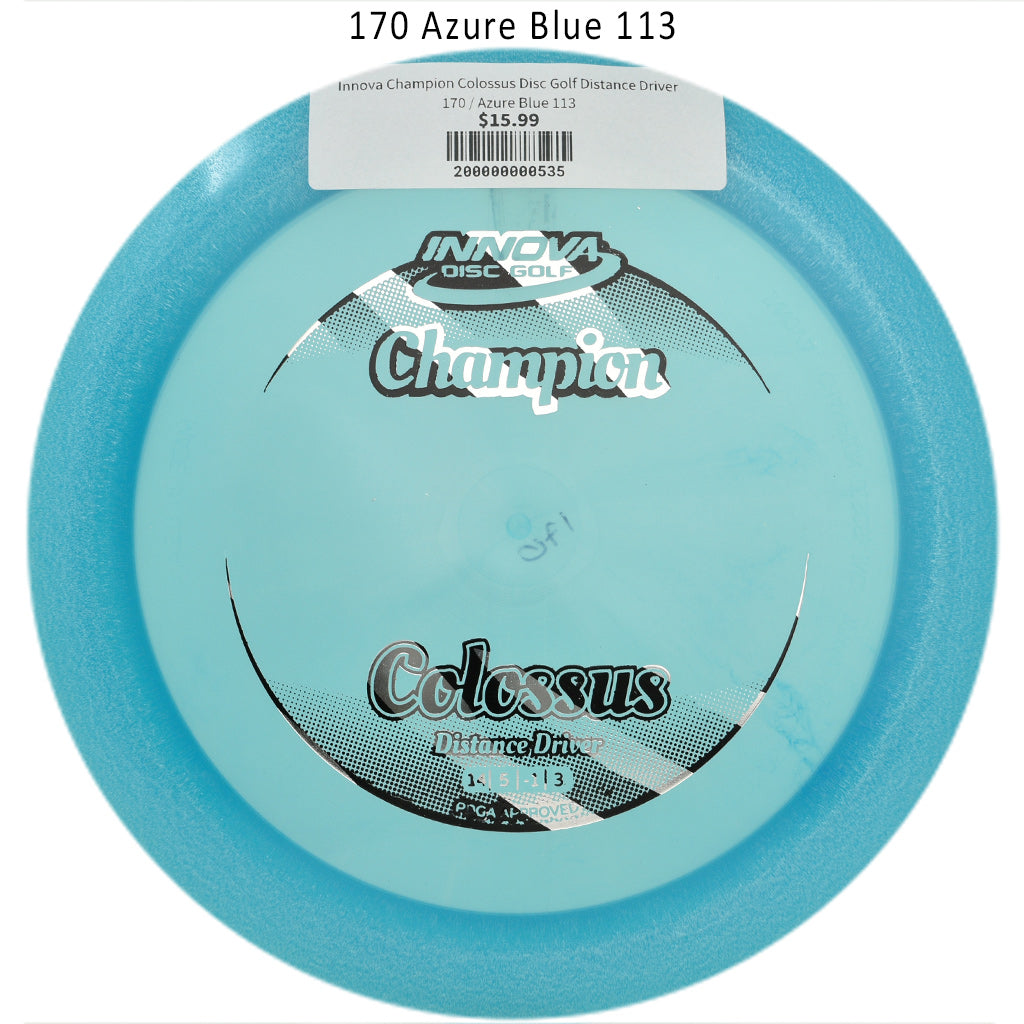 innova-champion-colossus-disc-golf-distance-driver 170 Azure Blue 113