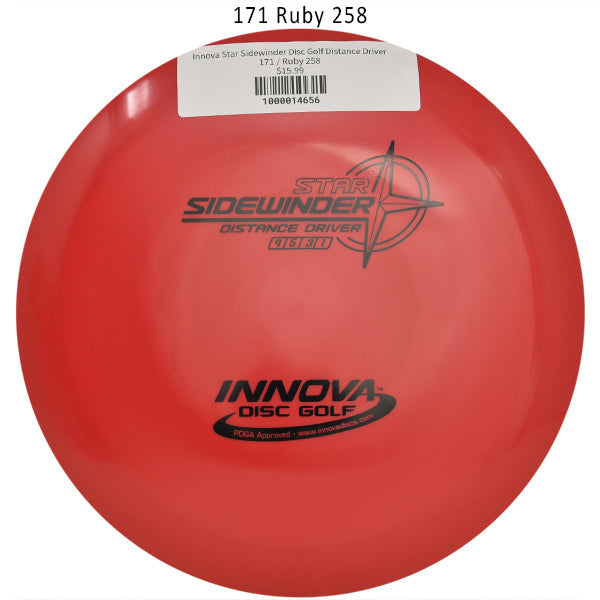 innova-star-sidewinder-disc-golf-distance-driver 171 Ruby 258