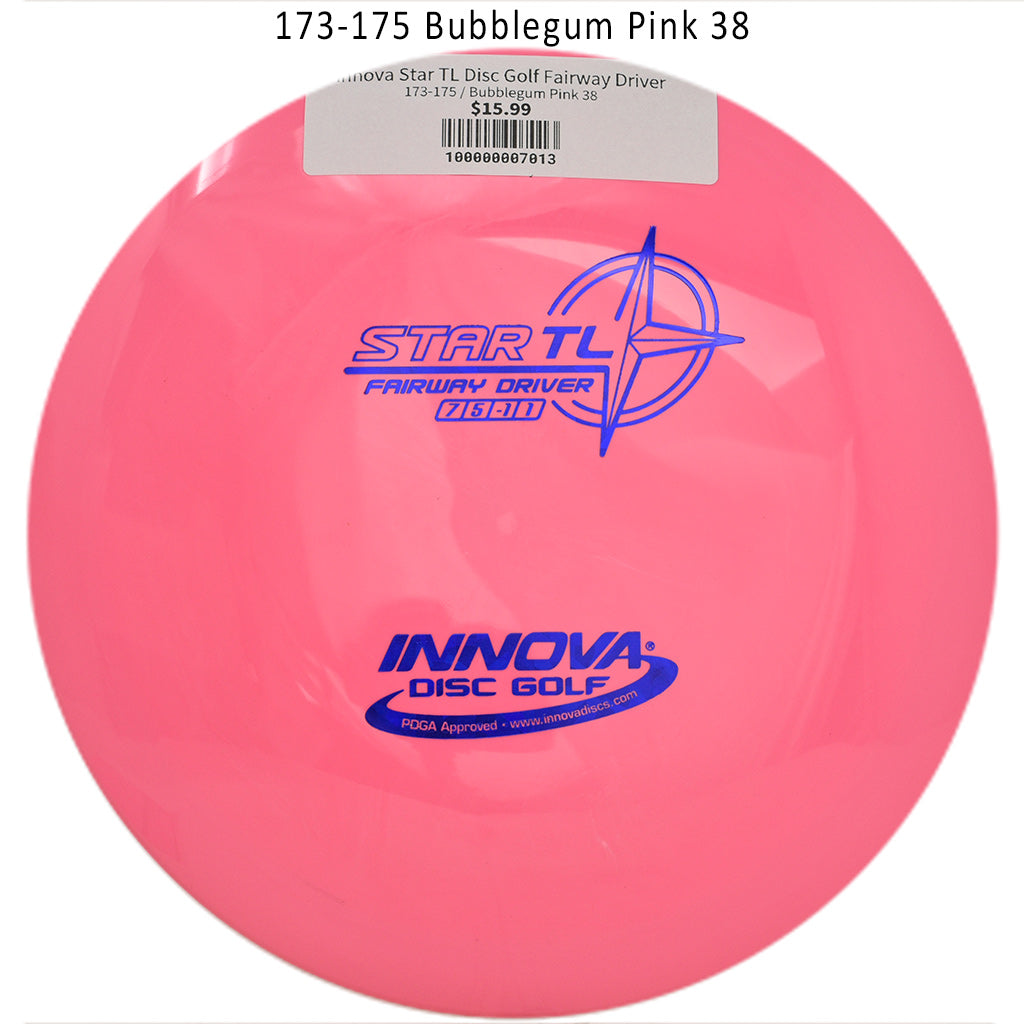 innova-star-tl-disc-golf-fairway-driver 173-175 Bubblegum Pink 38 