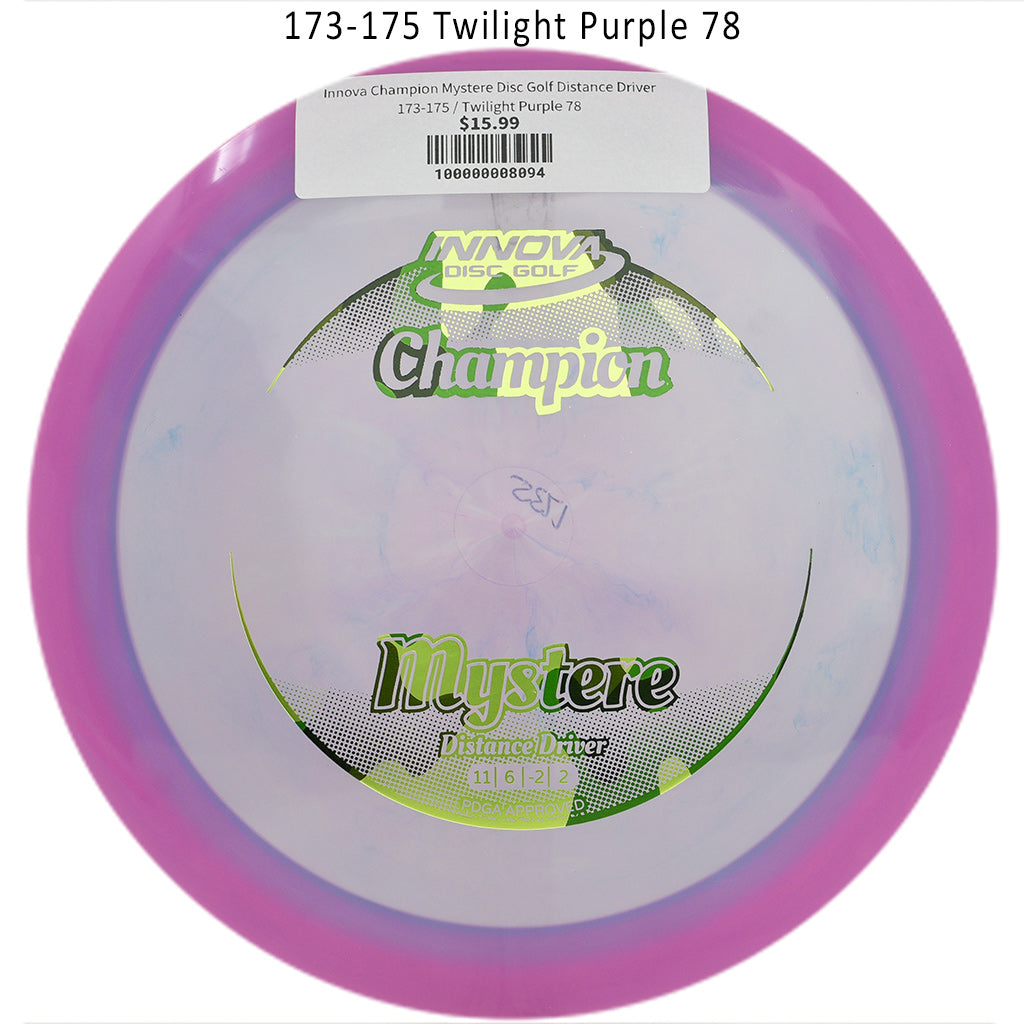 innova-champion-mystere-disc-golf-distance-driver 173-175 Twilight Purple 78 