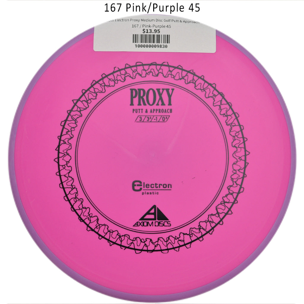 axiom-electron-proxy-medium-disc-golf-putt-approach 167 Pink-Purple 45